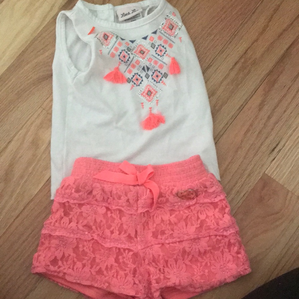 Shirt and shorts set